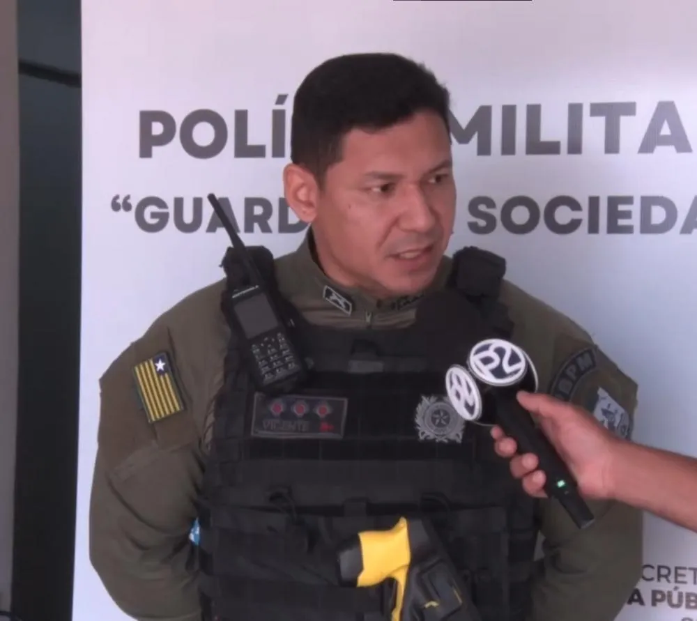 Capitão Vicente Paulo, comandante da PM, fala das ocorrências do final de semana em Pedro II; confira!