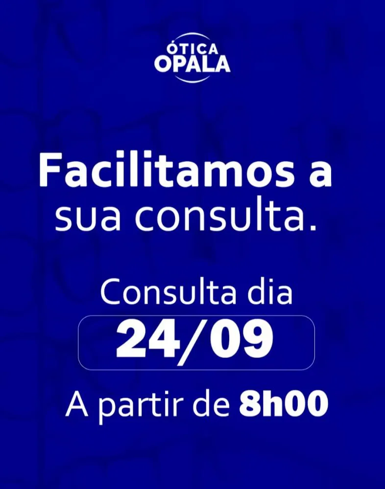 Agende sua consulta oftalmológica com conforto e cuidado na Ótica Opala