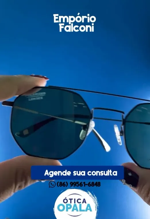 Quer aliar saúde e estilo para sua visão? A Ótica Opala é a opção ideal!