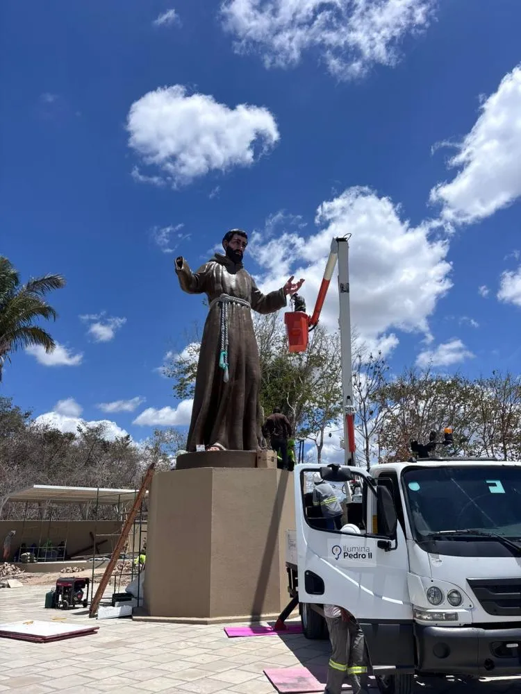 Lagoa de São Francisco inaugurou Monumento de São Francisco de Assis