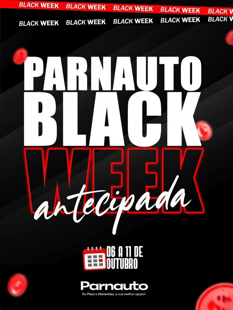 Aproveite a Black Week Antecipada da Parnauto e saia de moto zero quilômetro com descontos imperdíveis!