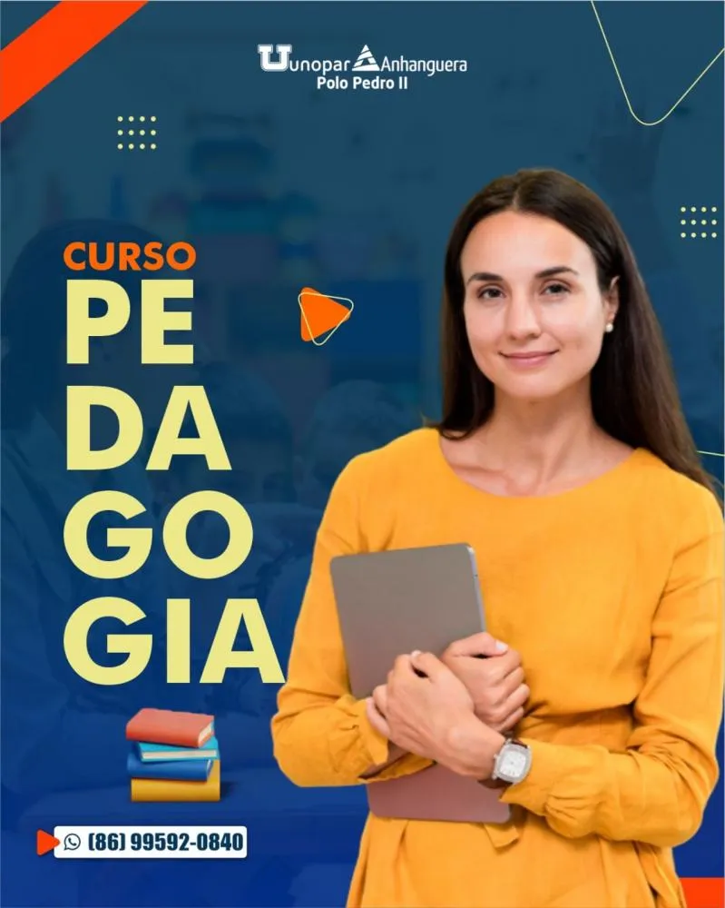 Faça sua matrícula no curso de Pedagogia da Unopar/Anhanguera e comece a estudar com o melhor ensino semipresencial do Brasil!