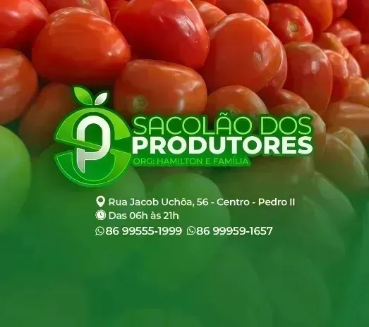 Quer mais sabor, qualidade e economia nas suas refeições? Venha para o Sacolão dos Produtores!