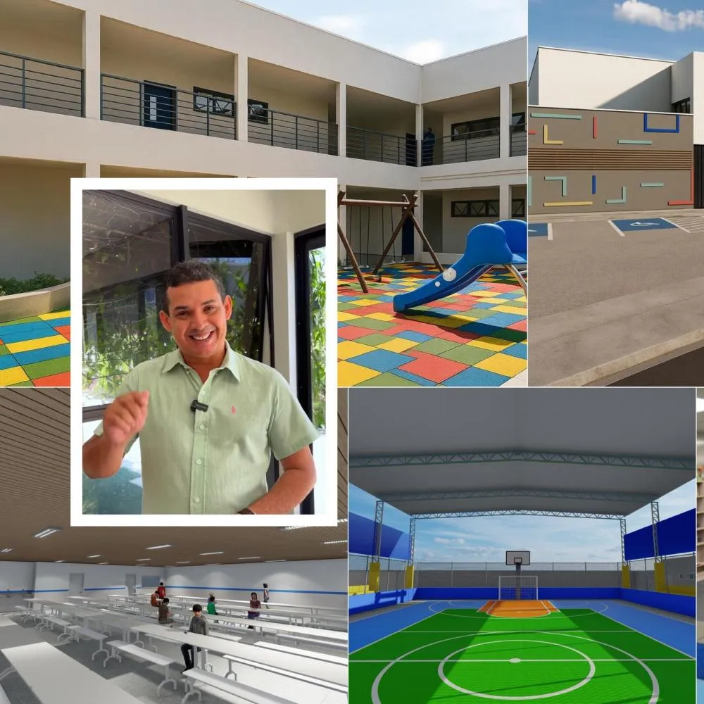 Prefeito João Arilson anuncia construção da Nova Escola Zilda Gonçalves