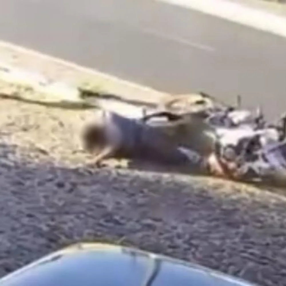 Homem fica ferido após acidente de moto na Avenida José Lourenço em Pedro II