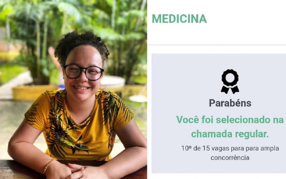 Pedrossegundense de 19 anos é aprovada em Medicina na UFPI 