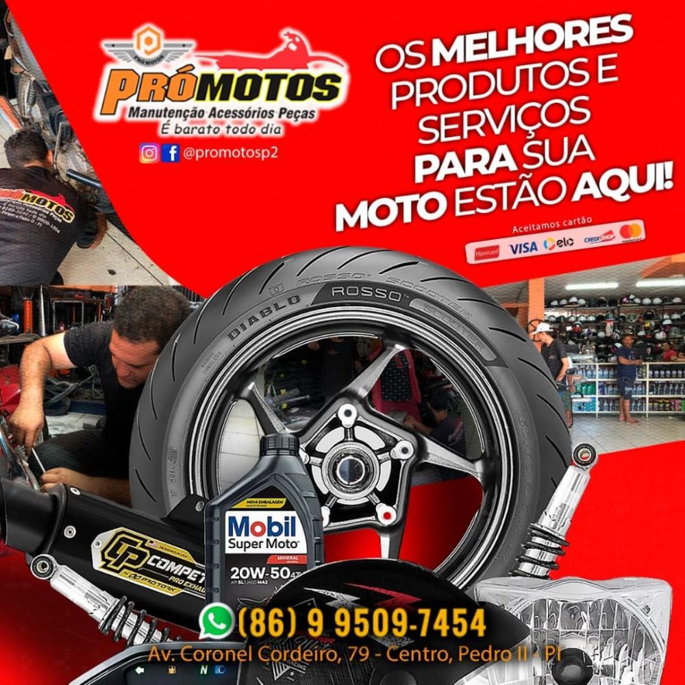 Prómotos: Os melhores produtos e serviços para a sua moto estão aqui; venha conferir! 