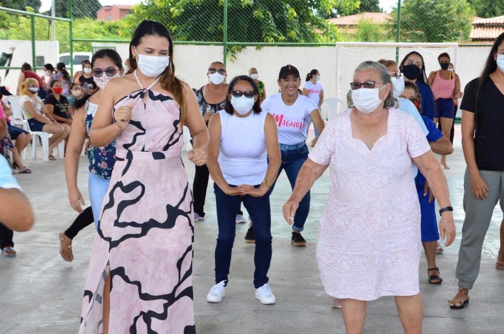 Secretaria de Saúde de Lagoa de São Francisco realiza atividades em alusão ao Mês da Mulher
