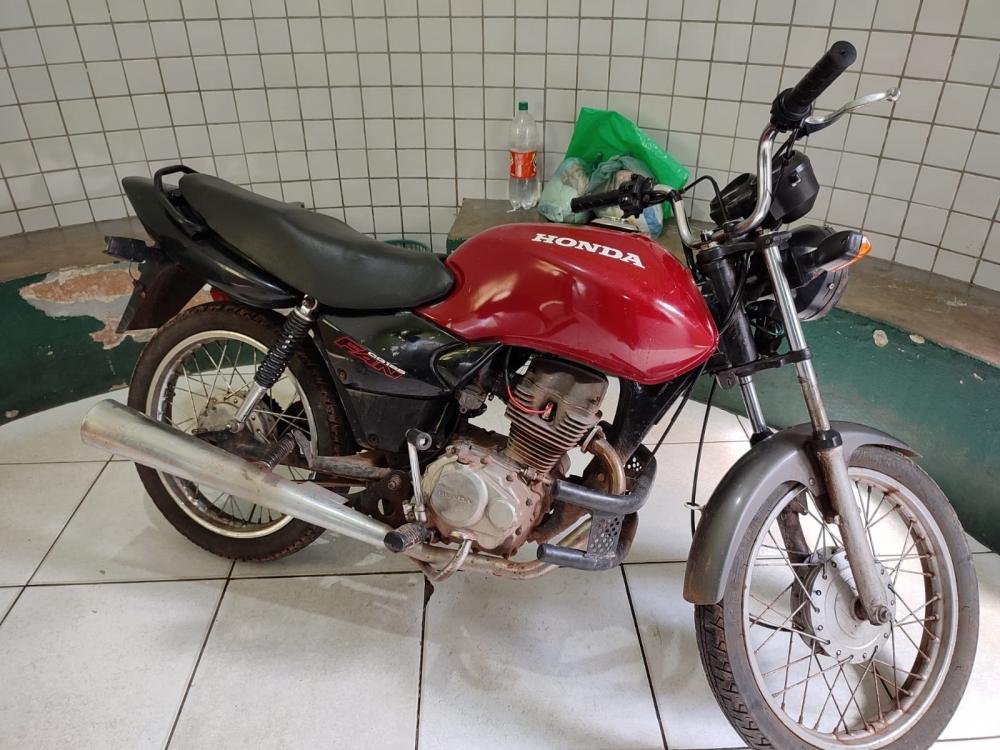 Polícia Militar recupera moto que havia sido furtada em Pedro II 