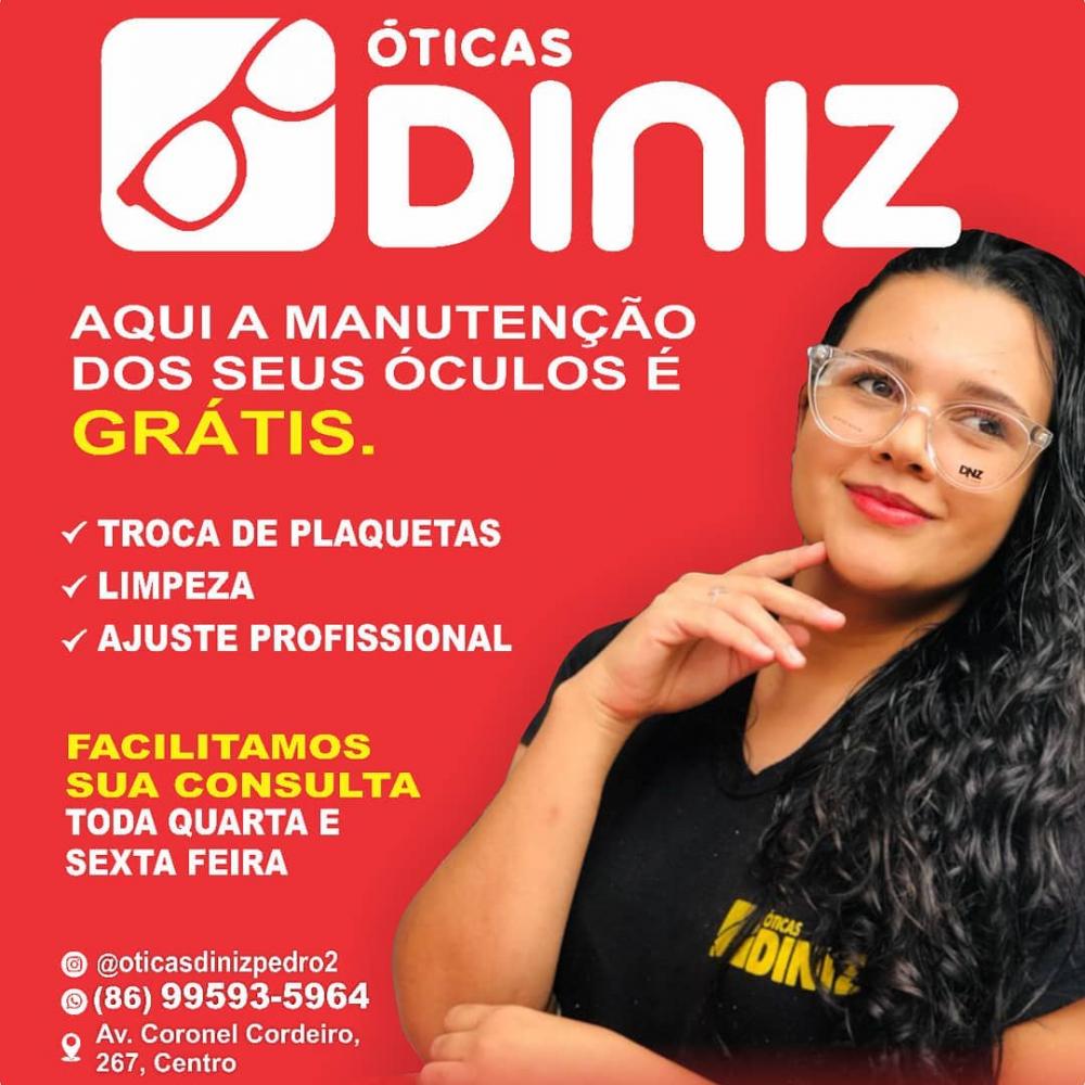 Imperdível: Venha para a Diniz, na compra das lentes você leva a armação inteiramente grátis; agende sua consulta