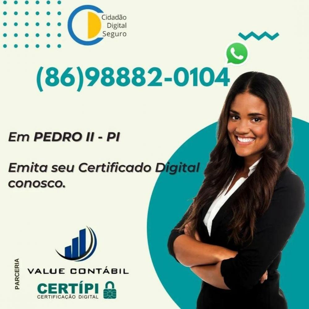 Precisando de uma nova maneira em emissão de certificados digitais? Conte hoje mesmo com a Value Contábil de Pedro II 