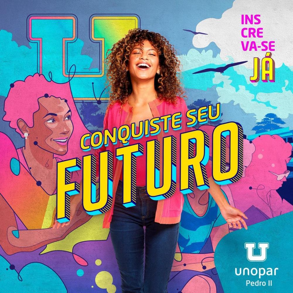 Invista nos seus estudos e conquiste o seu futuro; venha agora mesmo para a Unopar Polo Pedro II