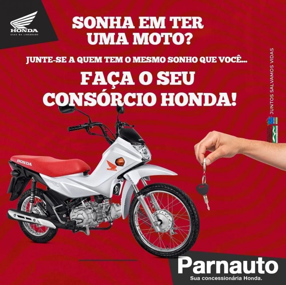 Venha para Parnauto de Pedro II e realize já o sonho de adquirir a sua moto Honda