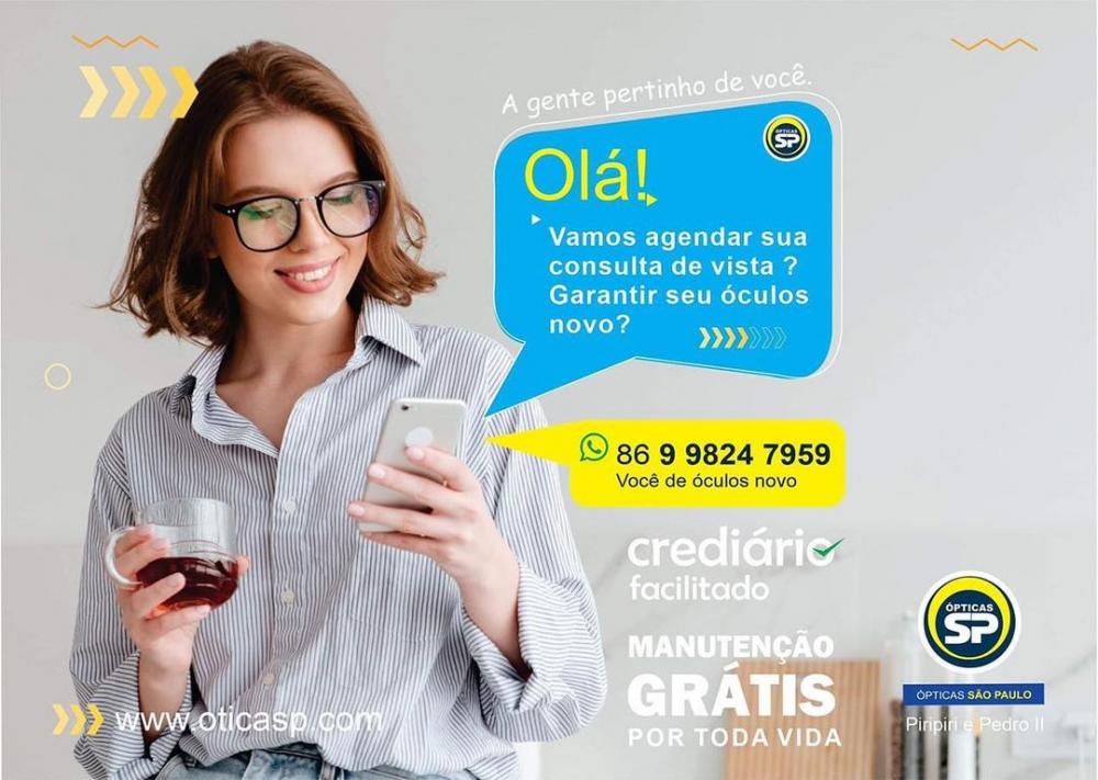 Você de óculos novos; agende já a sua consulta de vista nas Ópticas São Paulo
