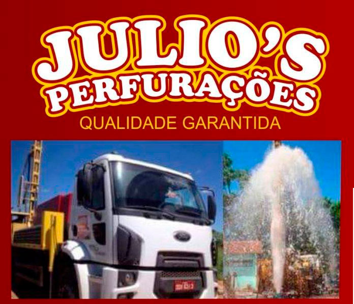 A Juliu’s Perfurações é referência com mais de 08 anos de atuação no mercado de perfuração de poços na região!
