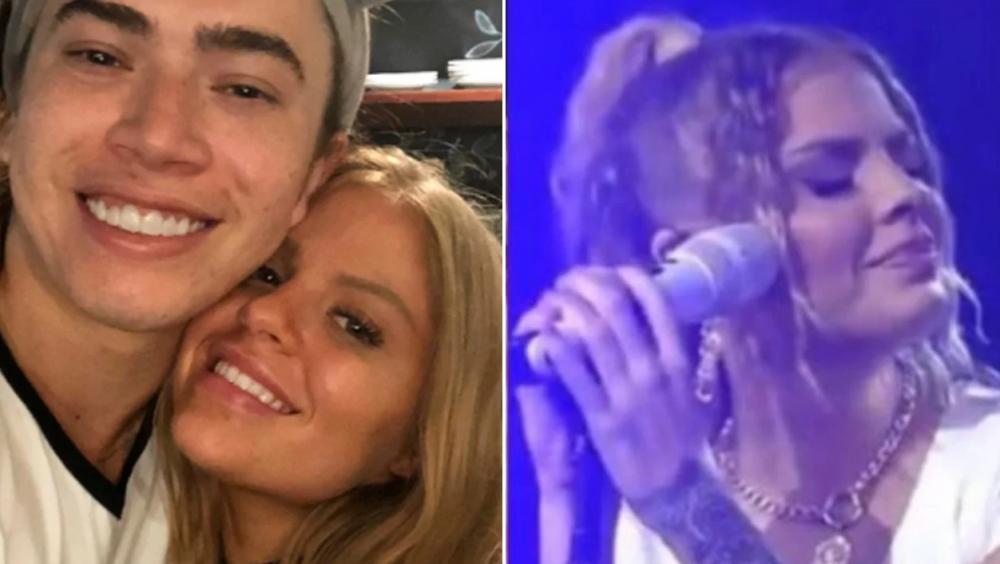 Luisa Sonza canta música feita para Whindersson Nunes e se emociona em live