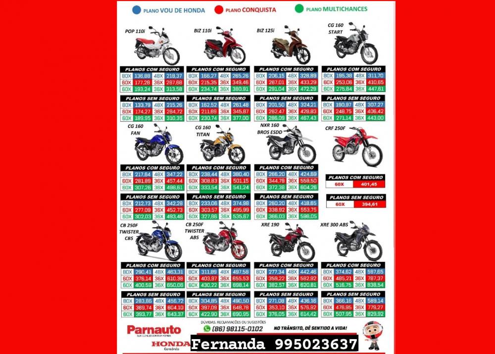 Não perca tempo, faça já o seu consórcio na Parnauto Honda de Pedro II 