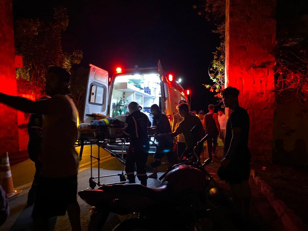 Homem fica ferido após acidente na entrada de Pedro II, PI 