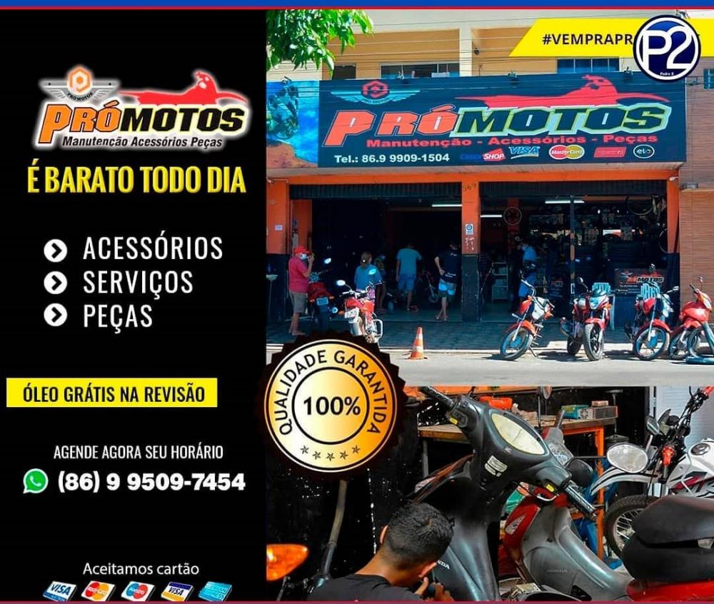 Só na Prómotos, você encontra preços baixos e serviços de qualidade todos os dias; confira às promoções!