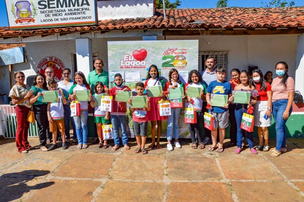 Lagoa de São Francisco realiza II Concurso de Redação e Desenho com alunos da rede municipal