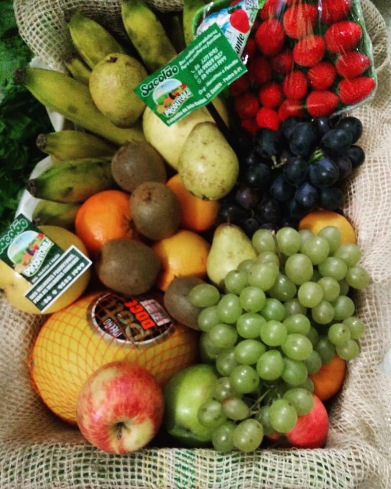 Sacolão dos Produtores: Tudo em frutas, legumes e verduras em geral; faça já o seu pedido!