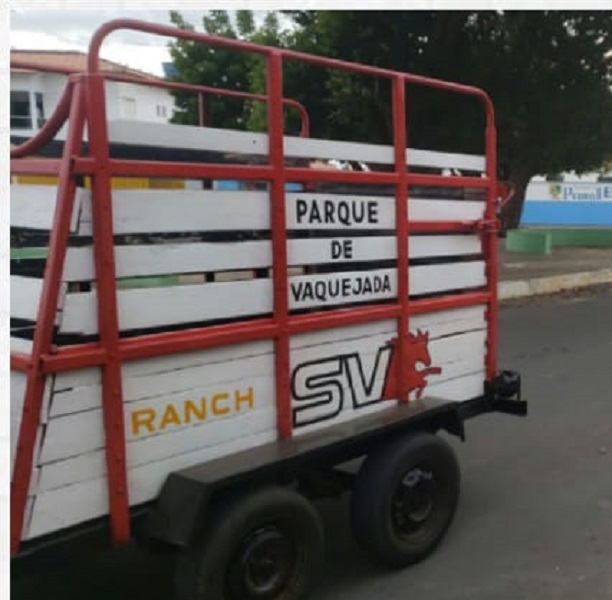 Reboque é furtado em Pedro II e proprietário oferece recompensa