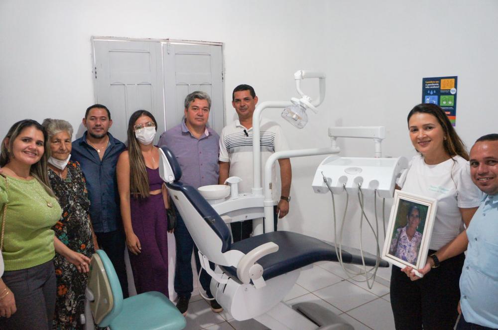 Comunidade recebe posto reformado e com consultório odontológico, em Lagoa de São Francisco