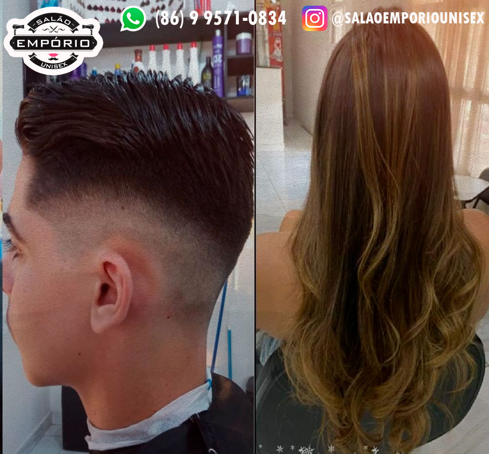 Renove o seu visual: Venha para o Salão Empório Unissex de Pedro II