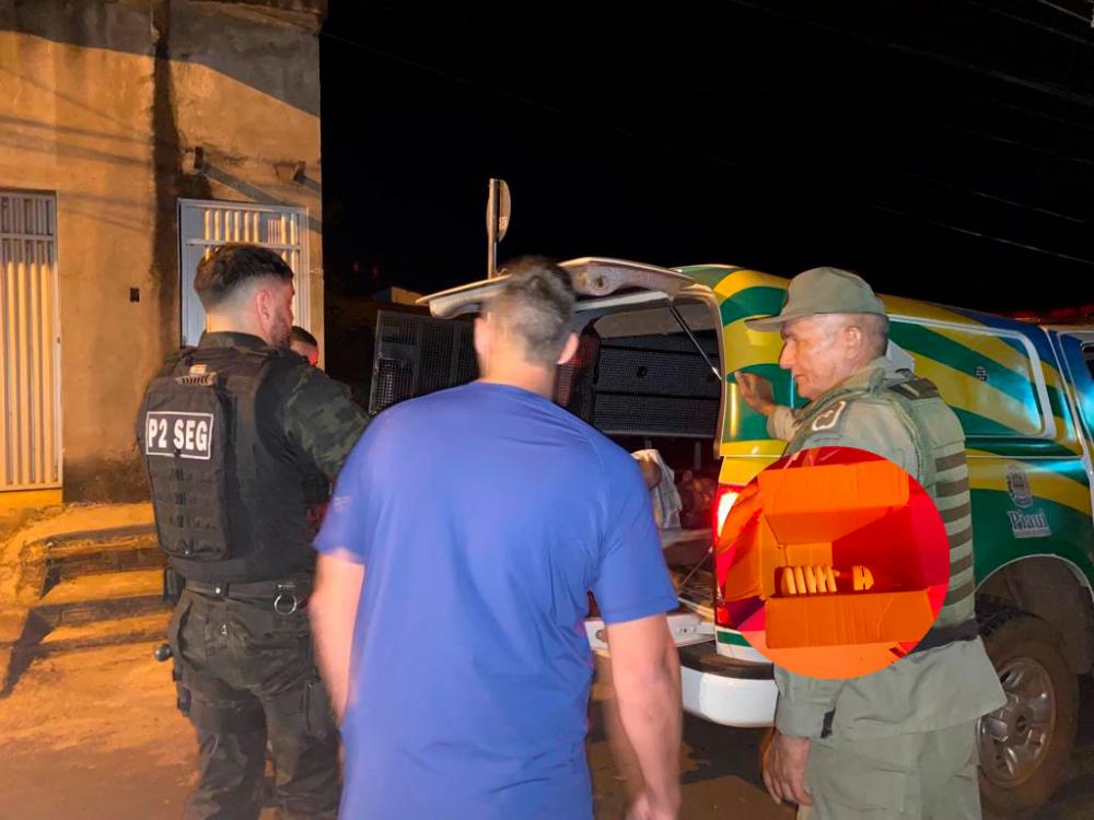 Casal é preso furtando lâmpadas da Praça do Recanto, em Pedro II 