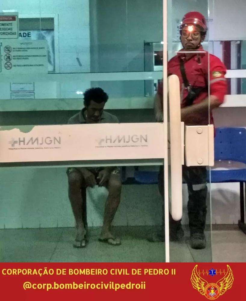 Homem que estava desaparecido há três dias é encontrado pelos Bombeiros Civis de Pedro II