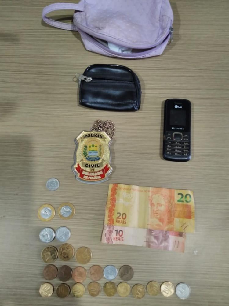 Polícia Civil prende mulher acusada de furtar idosa no Centro de Pedro II