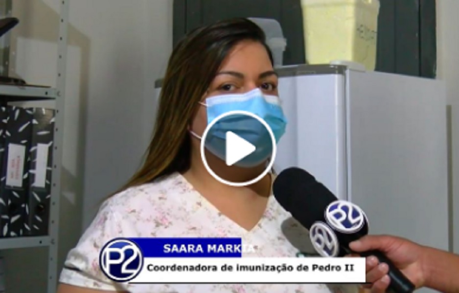Saara Markia, Coordenadora de Imunização, fala sobre a campanha de multivacinação contra a poliomielite e covid-19 em Pedro II