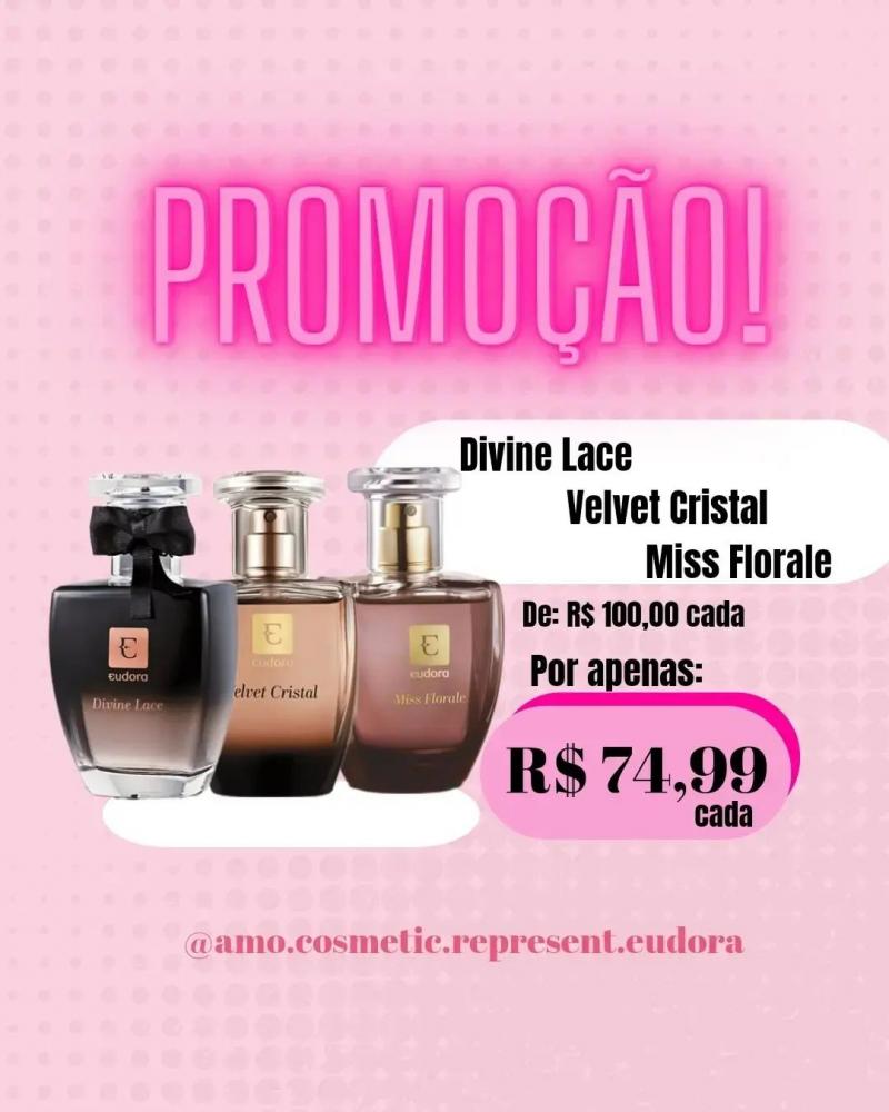 Faça já suas compras na Amô Cosméticos, representante Eudora em Pedro II!