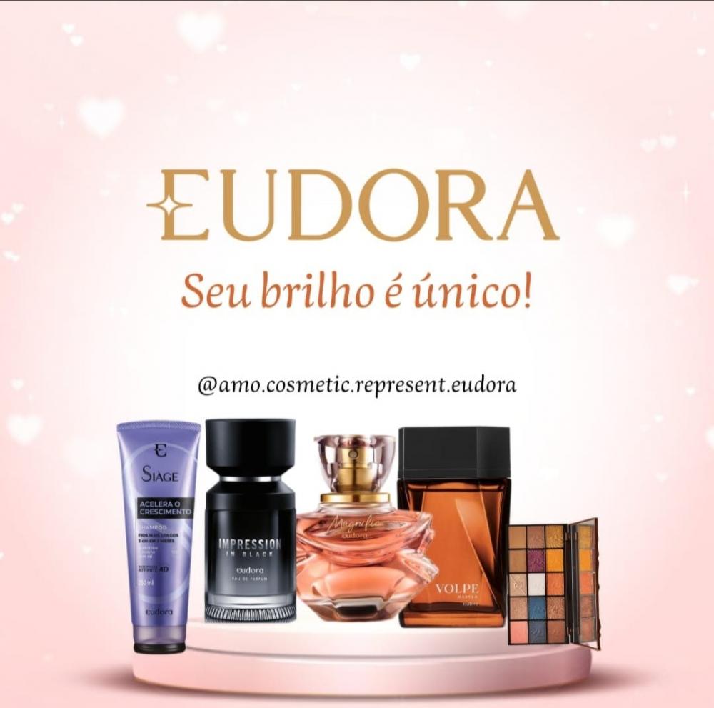 Faça já suas compras na Amô Cosméticos, representante Eudora em Pedro II!