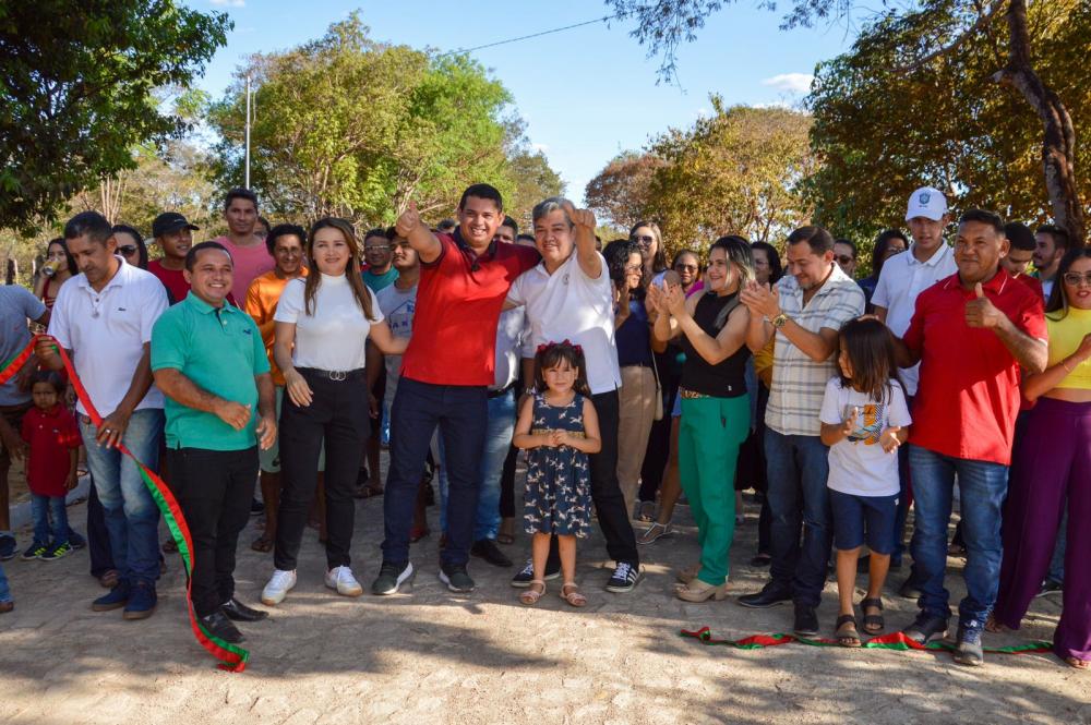 Prefeitura de Lagoa de São Francisco inaugura pavimentação poliédrica na zona rural do município 