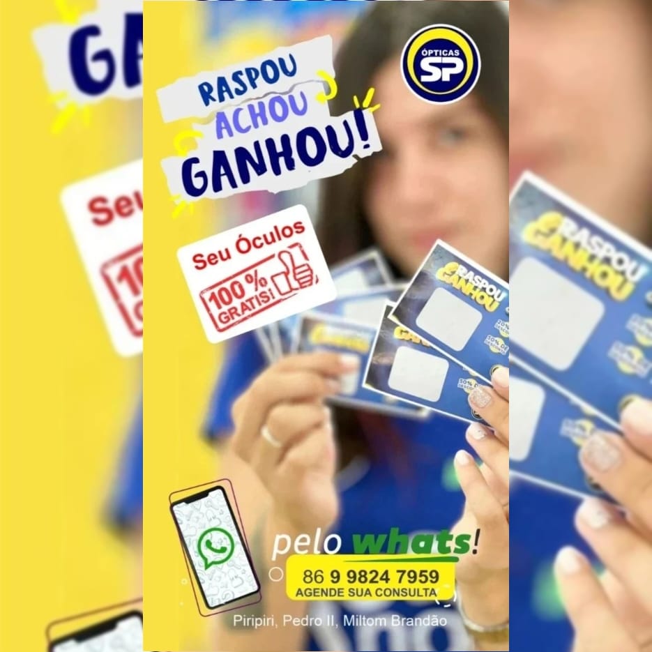 Agende hoje mesmo a sua consulta de vista nas Ópticas São Paulo de Pedro II
