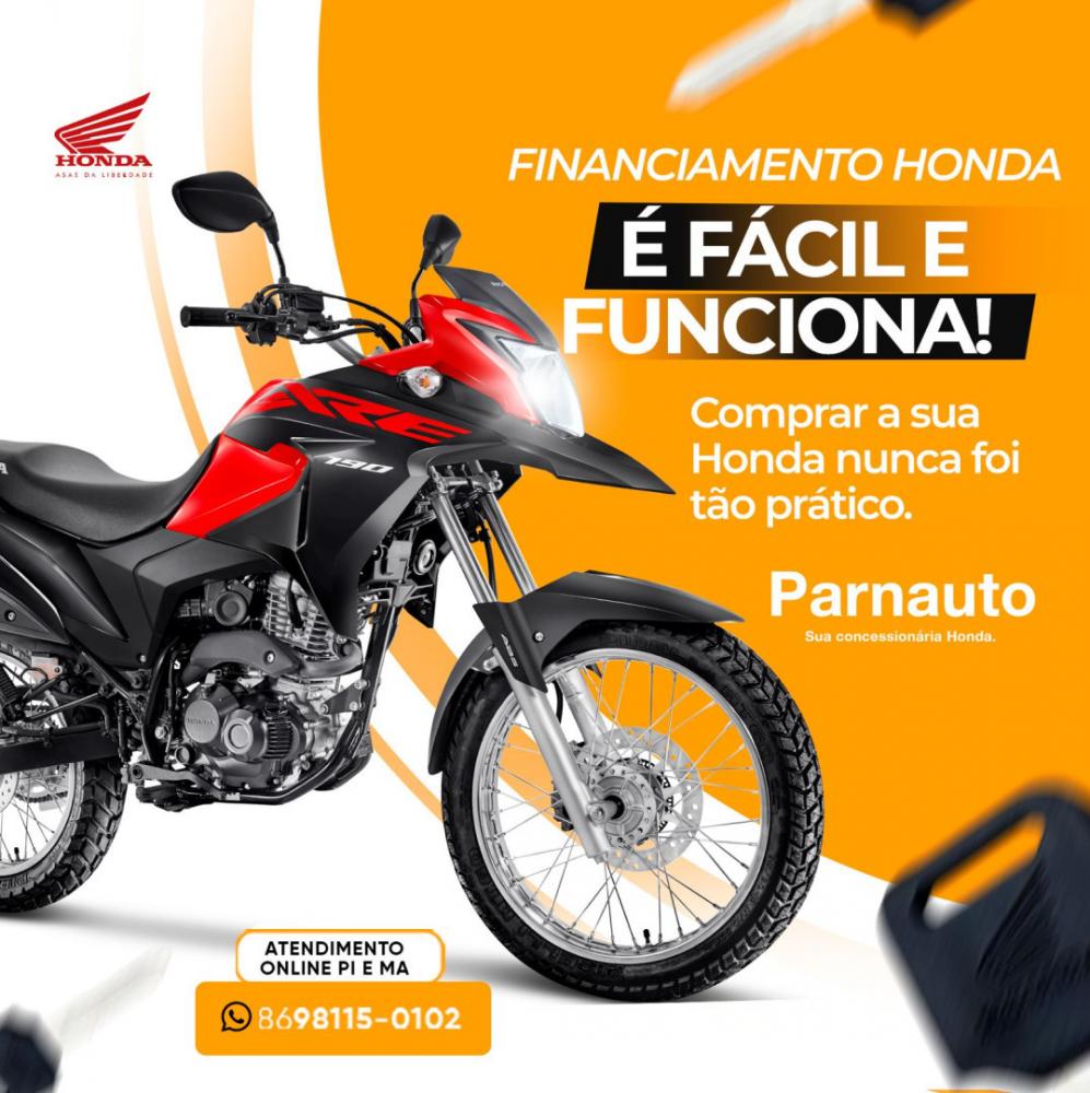 Honda Motos  Modelos 0km com as Asas da Liberdade