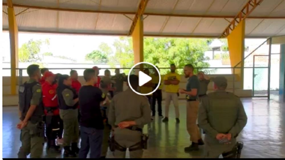Forças de Segurança participam de treinamento de primeiros socorros com instrutor Arthur Benjoino em Pedro II; confira!