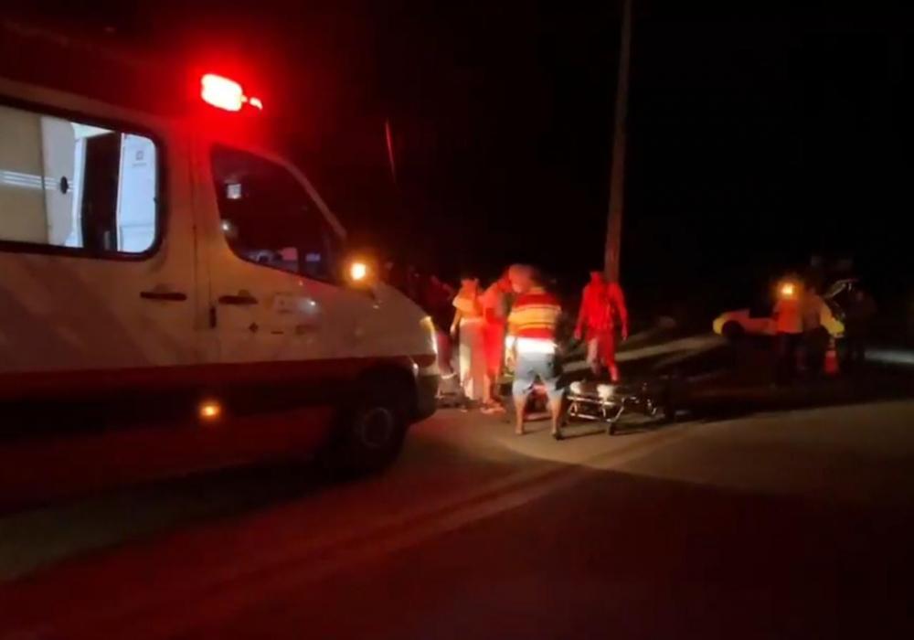 Motociclista fica ferido após acidente em Pedro II 