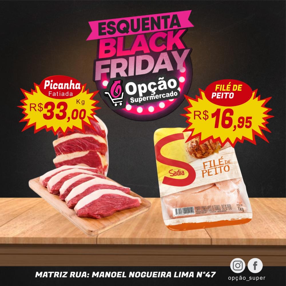 Imperdível: Esquenta Black Friday do Opção! Nesta sexta! 