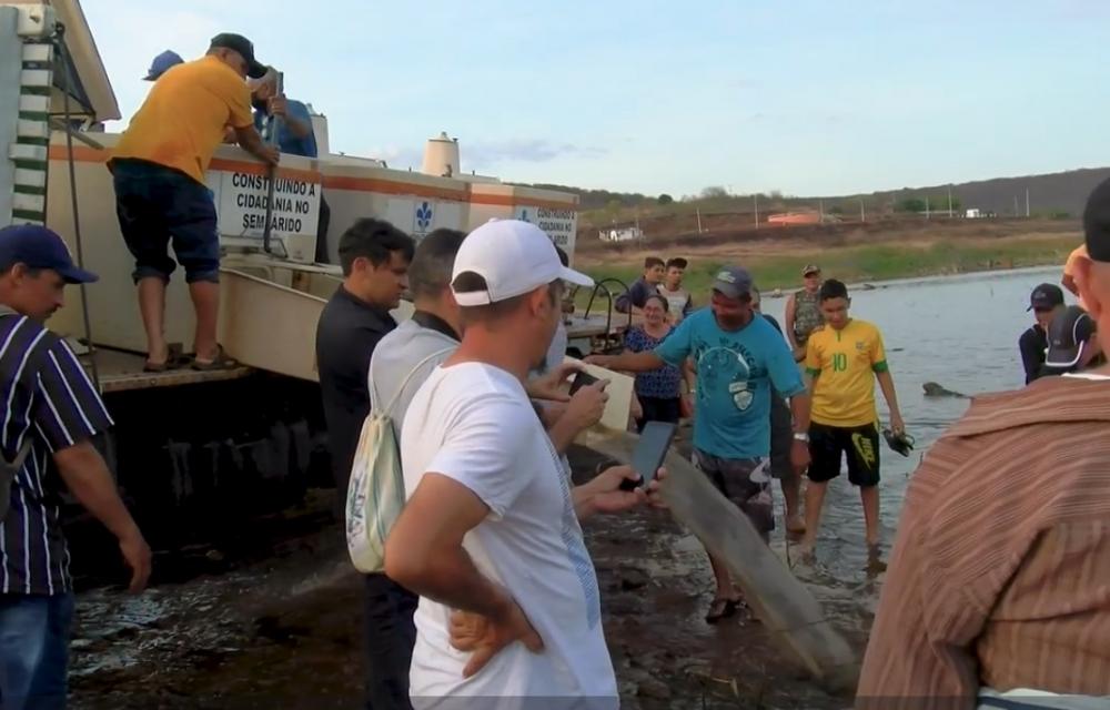 Mais de 200 mil peixes foram distribuídos no Açude Joana, em Pedro II; confira!