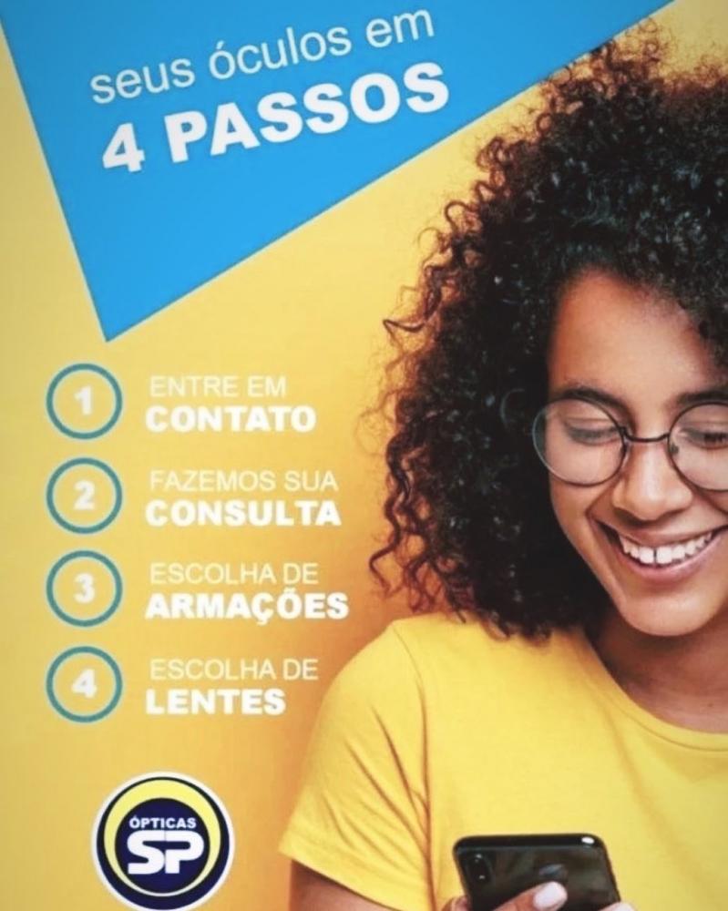 Agende hoje mesmo a sua consulta de vista nas Ópticas São Paulo de Pedro II