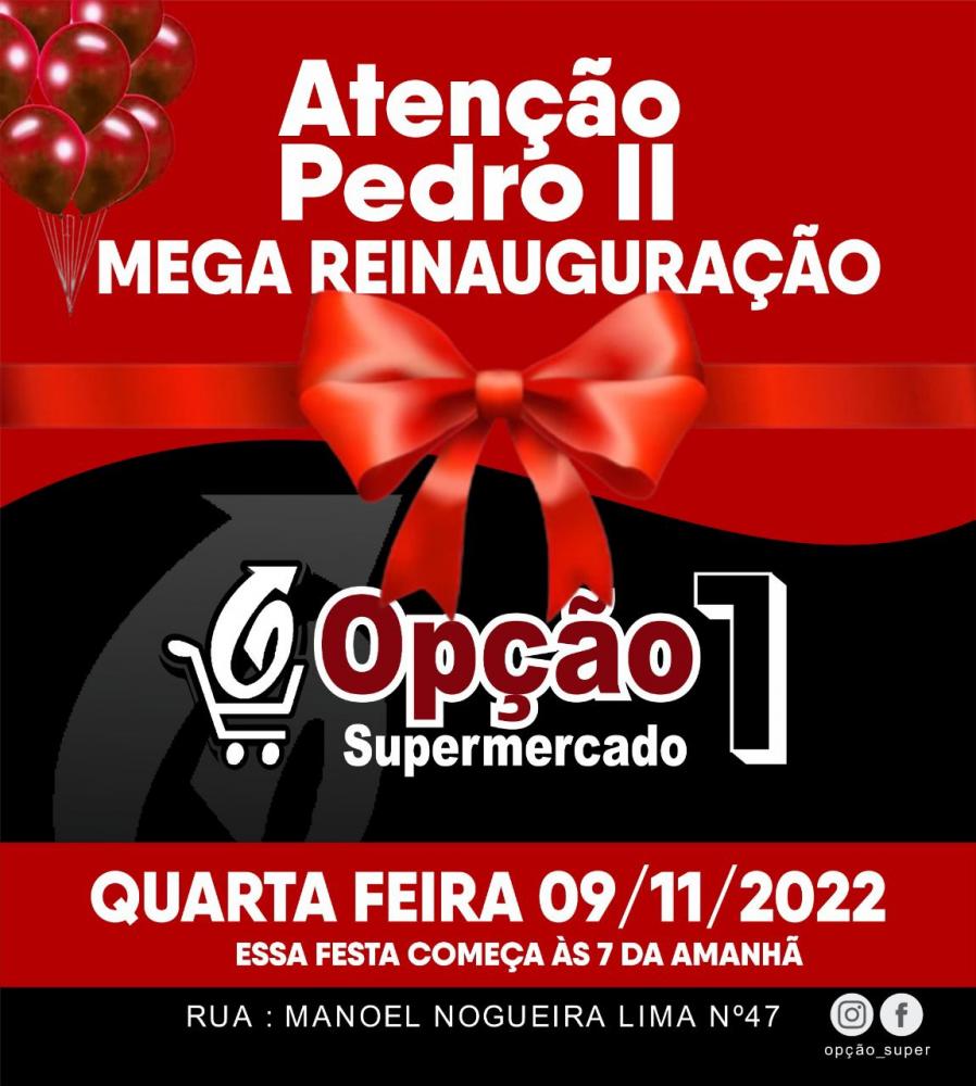 Confira as promoções da mega reinauguração do Opção Supermercado I 