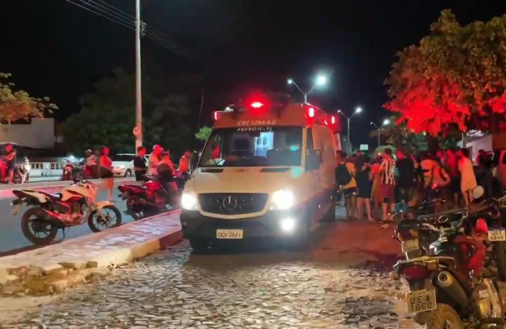 Entregador de lanches fica ferido após acidente em Pedro II