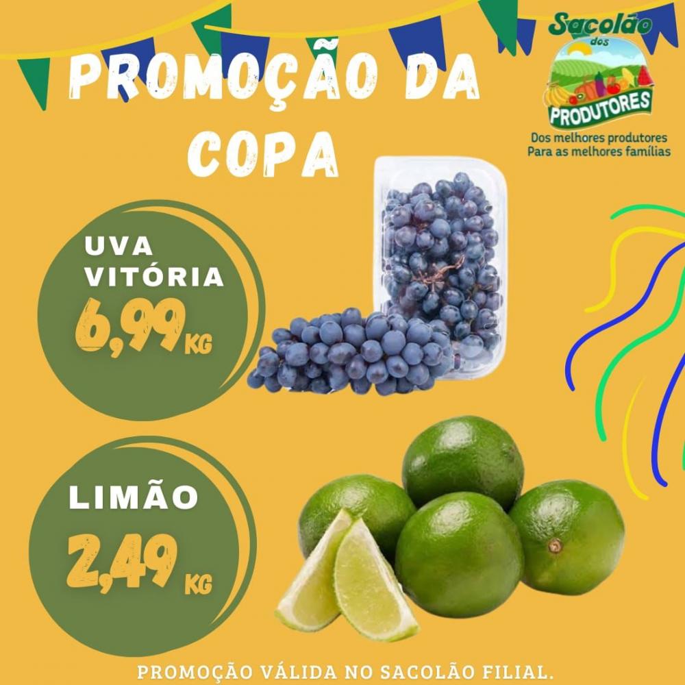 Sacolão dos Produtores: Tudo em frutas, legumes e verduras da melhor qualidade; faça já o seu pedido!