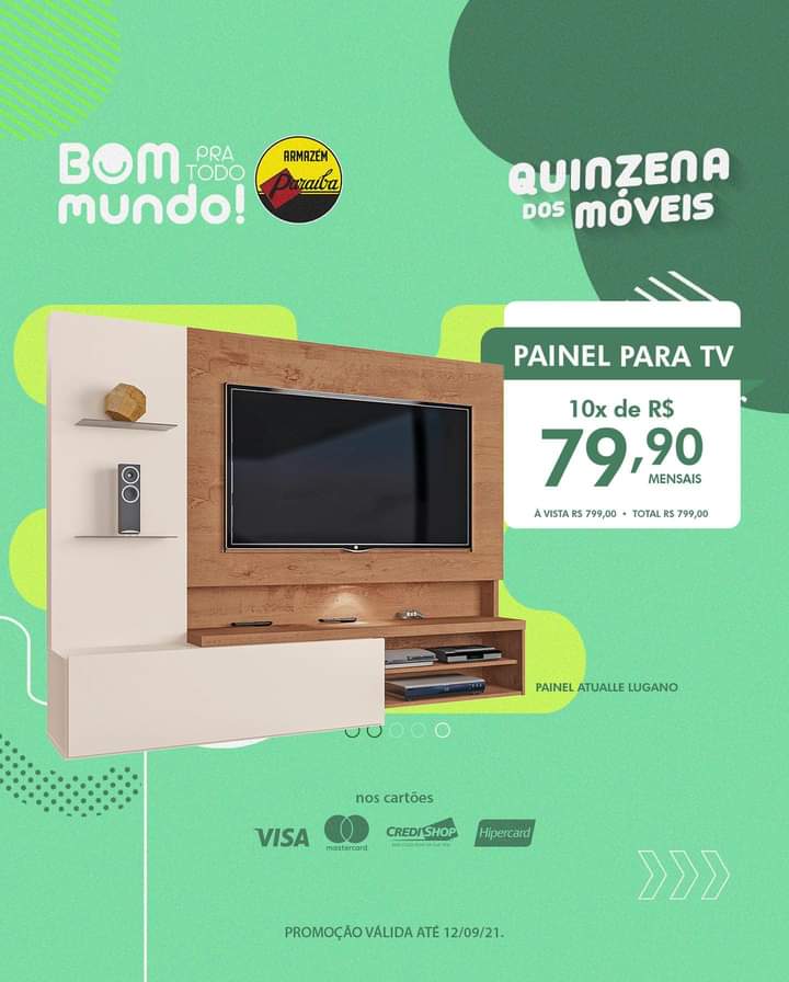 “Quinzena dos Móveis Paraíba”; venha aproveitar! 