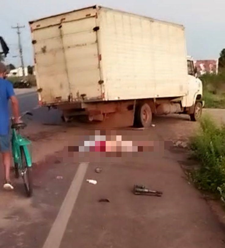 Colisão entre caminhões mata homem e deixa outro em estado gravíssimo na BR-343 em Campo Maior