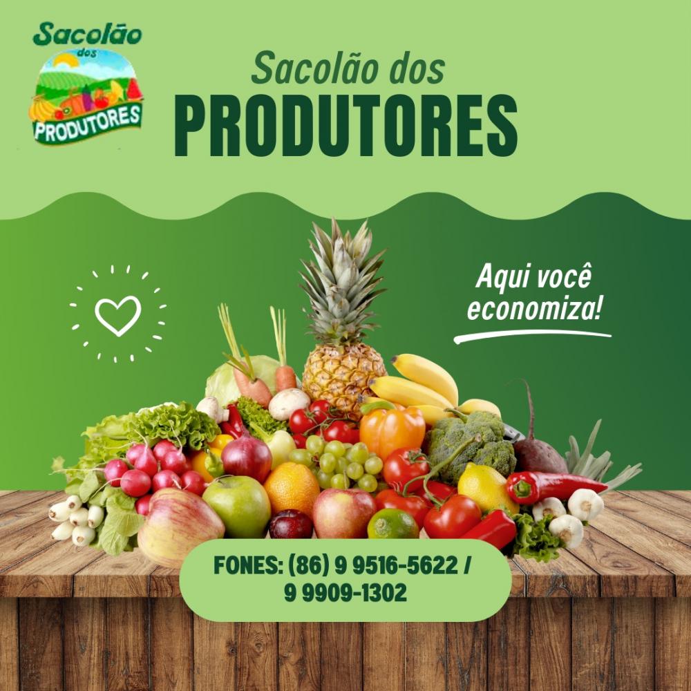 Sacolão dos Produtores: Tudo em frutas, legumes e verduras da melhor qualidade; faça já o seu pedido!
