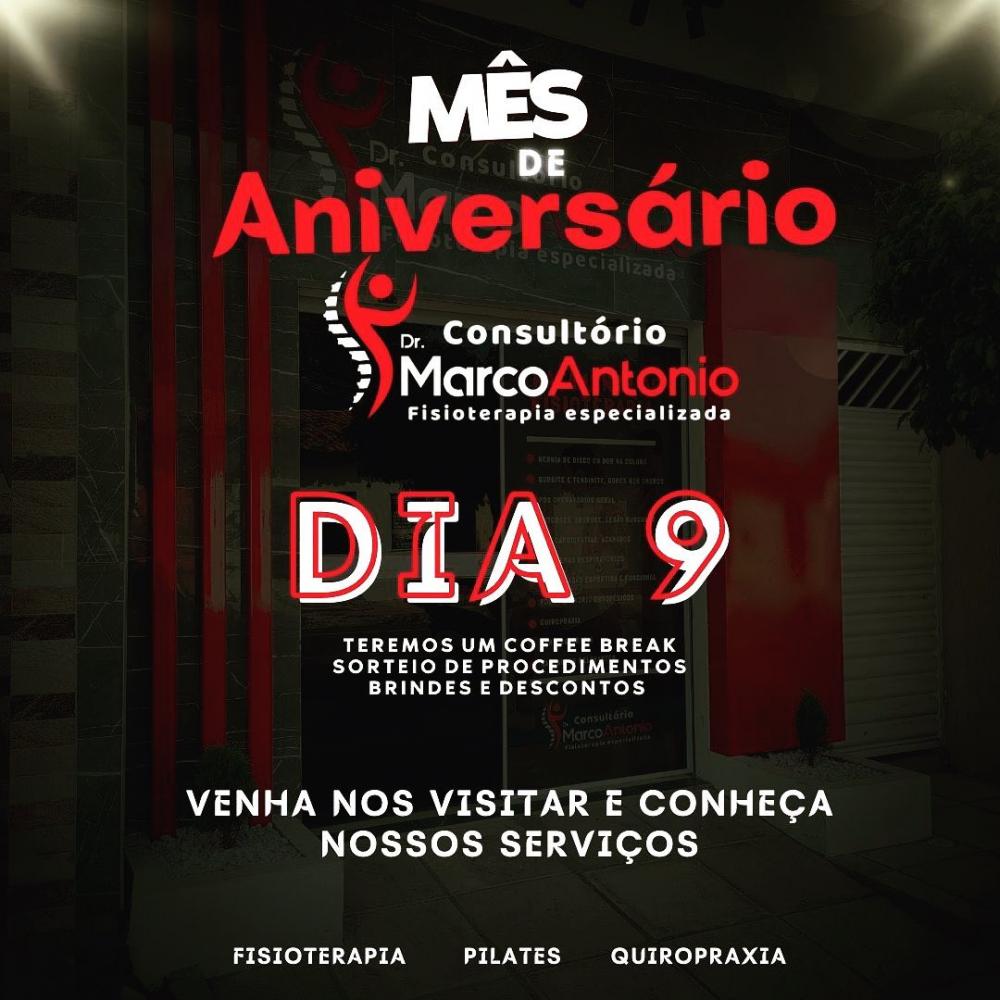 Consultório Dr. Marco Antônio: Aniversário de 1 ano, melhorando a vida das pessoas;
