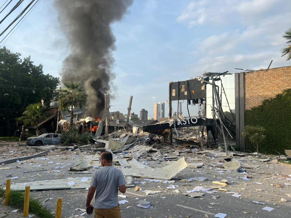 Restaurante Vasto, do Grupo Coco Bambu, explode em Teresina